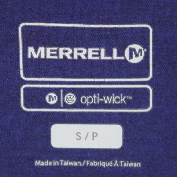 Merrell Opti-Wick Women's Small Purple 1/4 Zip Mock Neck Activewear Pullover - Picture 7 of 9